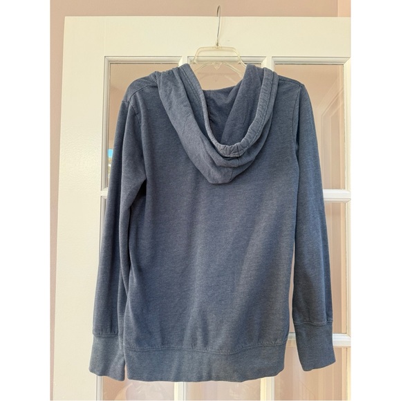 Threads 4 Thought Blue Zip-Up Hooded Sweatshirt - Picture 2 of 3